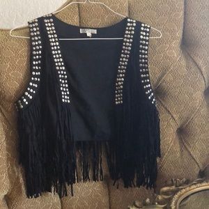 Fringe vest